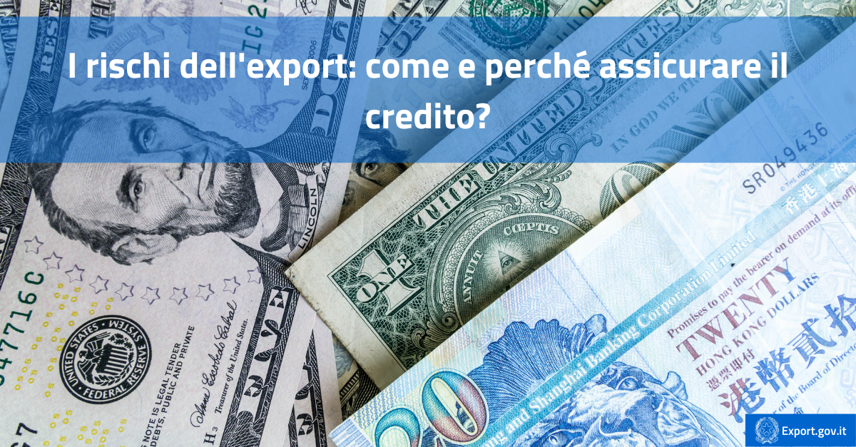 I Rischi dell'Export come e perché assicurare il credito - Copertina