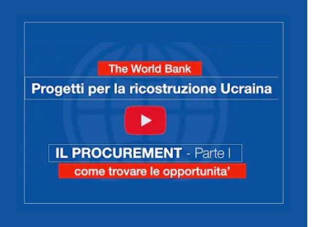 Progetti Banca Mondiale